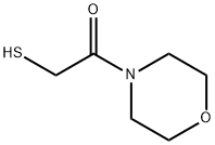 Morpholine, 4-(mercaptoacetyl)- Structure