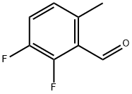 2,3-DIFLUORO-6-METHYLBENZALDEHYDE Structure