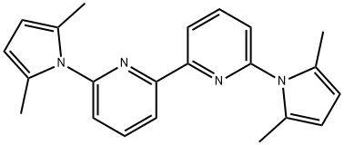 6,6'-bis(2,5-dimethyl-1H-pyrrol-1-yl)-2,2'-Bipyridine Structure