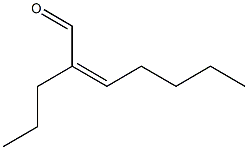 (Z)-2-propylhept-2-enal Structure