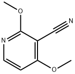 3-Pyridinecarbonitrile, 2,4-dimethoxy- 구조식 이미지