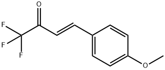 (E)-1,1,1-trifluoro-4-(4-methoxyphenyl)but-3-en-2-one 구조식 이미지