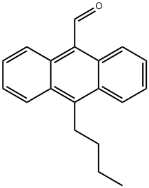 10-butyl-anthracene-9-carbaldehyde Structure