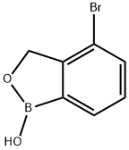 2,1-BENZOXABOROLE, 4-BROMO-1,3-DIHYDRO-1-HYDROXY- Structure