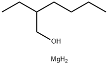 1-Hexanol, 2-ethyl-, magnesium salt Structure