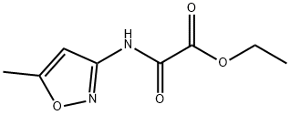 ethyl [(5-methylisoxazol-3-yl)amino](oxo)acetate 구조식 이미지