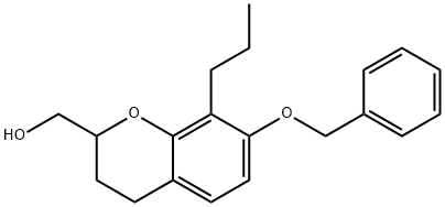 (7-(benzyloxy)-8-propylchroman-2-yl)methanol 구조식 이미지