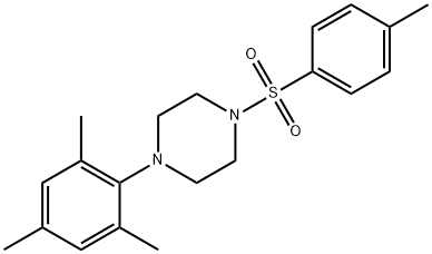 1-mesityl-4-[(4-methylphenyl)sulfonyl]piperazine 구조식 이미지