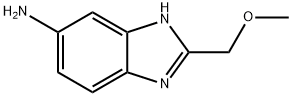 2-(methoxymethyl)-1H-benzimidazol-6-amine 구조식 이미지
