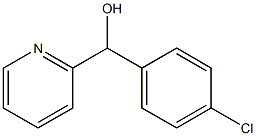 (4-chlorophenyl)(pyridin-2-yl)methanol 구조식 이미지