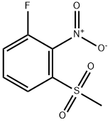 1-fluoro-3-methanesulfonyl-2-nitrobenzene 구조식 이미지