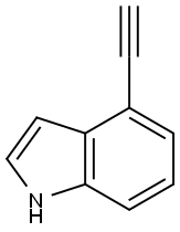 4-ETHYNYL-1H-INDOLE Structure