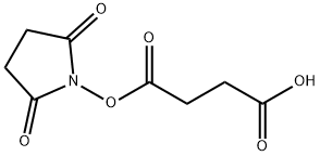4-(2,5-dioxopyrrolidin-1-yl)oxy-4-oxobutanoic acid Structure