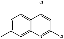 2,4-Dichloro-7-methylquinoline Structure