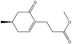 methyl (R)-3-(4-methyl-6-oxocyclohex-1-en-1-yl)propanoate Structure