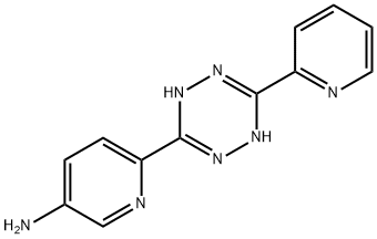 6-[1,4-dihydro-6-(2-pyridinyl)-1,2,4,5-tetrazin-3-yl]- 3-pyridinamine Structure