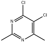 4,5-Dichloro-2,6-dimethylpyrimidine 구조식 이미지
