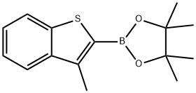(3-METHYLBENZO[B]THIOPHEN-2-YL)BORONIC ACID PINACOL ESTER 구조식 이미지