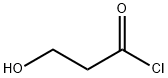 3-hydroxypropanoyl chloride 구조식 이미지