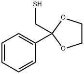 (2-phenyl-1,3-dioxolan-2-yl)methanethiol Structure