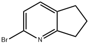 2-Bromo-6,7-dihydro-5H-cyclopenta[b]pyridine Structure