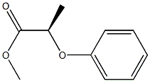 Propanoic acid, 2-phenoxy-, methyl ester, (R)- Structure