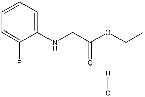 DL-2-FluoroPhenylglycine ethyl ester hydrochloride 구조식 이미지