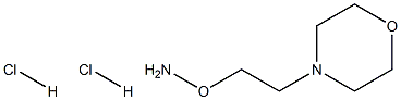 O-(2-morpholinoethyl)hydroxylamine dihydrochloride 구조식 이미지