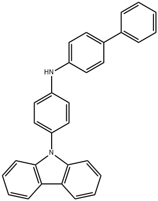 Biphenyl-4-yl-(4-carbazol-9-yl-phenyl)-amine 구조식 이미지