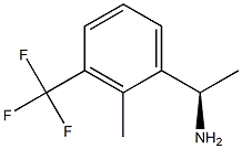 (1R)-1-[2-METHYL-3-(TRIFLUOROMETHYL)PHENYL]ETHYLAMINE Structure