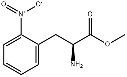 2-nitro-L-Phenylalanine methyl ester 구조식 이미지