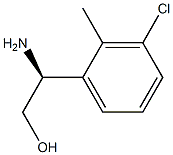 (2S)-2-AMINO-2-(3-CHLORO-2-METHYLPHENYL)ETHAN-1-OL Structure