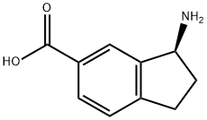 (3S)-3-AMINOINDANE-5-CARBOXYLIC ACID Structure