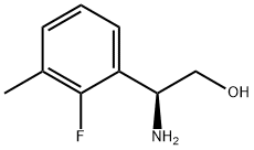 (2S)-2-AMINO-2-(2-FLUORO-3-METHYLPHENYL)ETHAN-1-OL 구조식 이미지