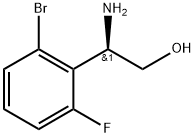 (2R)-2-AMINO-2-(2-BROMO-6-FLUOROPHENYL)ETHAN-1-OL Structure