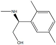 (2S)-2-(2,5-DIMETHYLPHENYL)-2-(METHYLAMINO)ETHAN-1-OL Structure