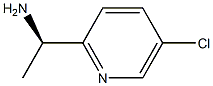 (1R)-1-(5-CHLORO(2-PYRIDYL))ETHYLAMINE Structure