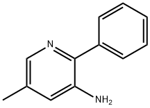 5-Methyl-2-phenylpyridin-3-amine Structure