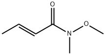 N-methoxy-N-methylbut-2-enamide Structure