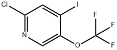 2-chloro-4-iodo-5-(trifluoromethoxy)pyridine Structure