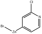 2-Chloro-4-pyridylzinc bromide Structure