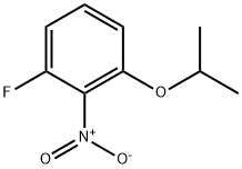 1-Fluoro-3-isopropoxy-2-nitrobenzene 구조식 이미지