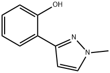 3-(2-hydroxyphenyl)-1-methyl-1H-pyrazole Structure
