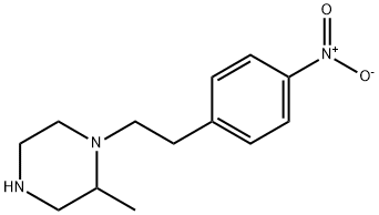 2-methyl-1-[2-(4-nitrophenyl)ethyl]piperazine 구조식 이미지