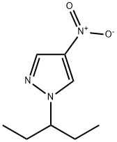 4-nitro-1-(pentan-3-yl)-1H-pyrazole 구조식 이미지