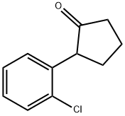 2-(2-chlorophenyl)cyclopentan-1-one Structure