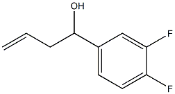 1-(3,4-difluorophenyl)but-3-en-1-ol Structure