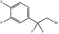 4-(2-bromo-1,1-difluoroethyl)-1,2-difluorobenzene Structure