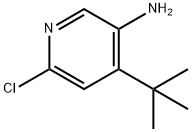 4-(tert-butyl)-6-chloropyridin-3-amine Structure