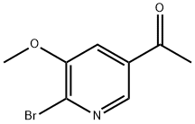 1-(6-Bromo-5-methoxypyridin-3-yl)ethan-1-one Structure